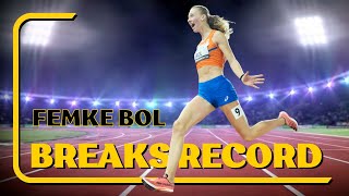 Femke Bol Makes History Again  Metz Indoor Meet 2024 [upl. by Asille838]