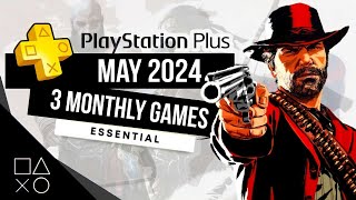 PlayStation Plus Essential May 2024 Monthly Games  PS Plus May 2024 [upl. by Heyde]