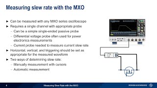 Measuring Slew Rate with MXO Series Oscilloscopes [upl. by Preston]