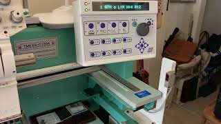 Tajima TMFXII C1204 embroidery machine software firmware Installation reinstall [upl. by Drew375]