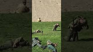 WW D Day Soldier Shot by Germans and One Injured at Reenactment Conneaut Ohio [upl. by Gemoets]