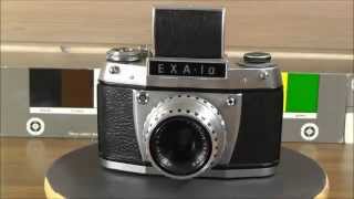 Exakta EXA IA EXA 1A with E Ludwig Meritar Lens 1964 [upl. by Packston415]