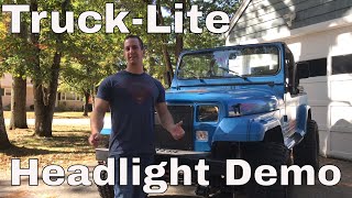 TruckLite Headlight Product Review  How Products Work [upl. by Weinreb727]