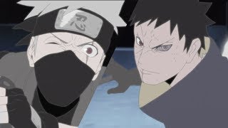 KAKASHI vs OBITO  Naruto Shippuden [upl. by Nylrehc851]