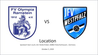 FV Olympia Ramstein vs JFV Westpfalz [upl. by Notsle334]