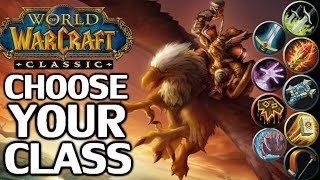 WoW Classic Class Picking Guide [upl. by Surtimed]