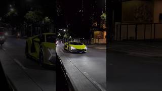 Night run with revuelto🔥 spotted carspotting lamborghini revuelto v12 hypercar night run [upl. by Hniht601]