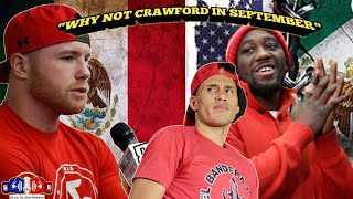 SHOCKING NEWS 😳CANELO ÁLVAREZ IS NOW INTERESTED IN TERENCE CRAWFORD FOR SEPTEMBER amp CHARLO MAY 4TH [upl. by Allenrad]