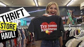 thrift haul 2018  Brynn Rumfallo [upl. by Jonathan]