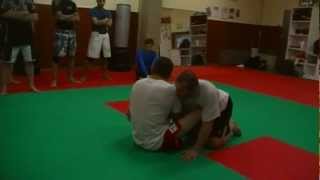 Dean Lister sweep from butterfly guard [upl. by Eittah]