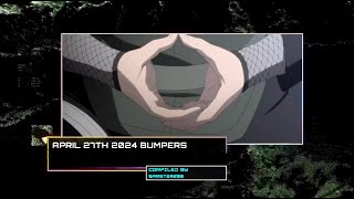 Toonami  April 27 2024 Bumpers [upl. by Tur]