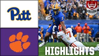 Clemson Tigers vs Pittsburgh Panthers  Full Game Highlights  ESPN College Football [upl. by Yenahteb]