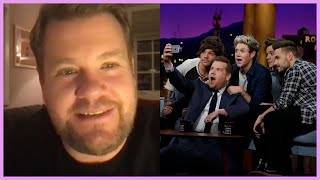 James Corden Didnt Want A One Direction Reunion  Capital [upl. by Evette]