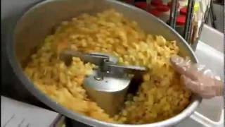 How We Make Mac amp Cheese Popcorn [upl. by Nnylirak270]