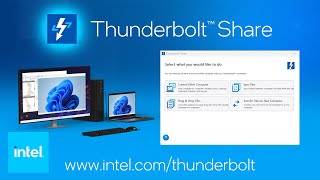 Thunderbolt™ Share  Unlock UltraFast PCtoPC Experiences  Intel [upl. by Enwahs]