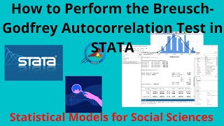 How to Perform the BreuschGodfrey Autocorrelation Test in STATA [upl. by Yennek]