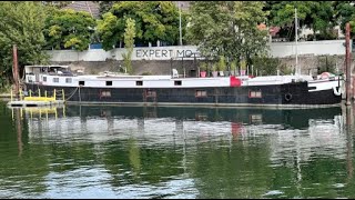 Péniche freycinet habitable et navigable [upl. by Luce]