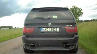 bmw x5 48is sound [upl. by Corkhill]