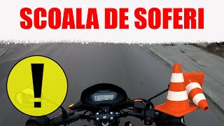 Poligonul moto Scoala de soferi A1 [upl. by Daveda461]