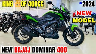 2024 King👑Of 400cc All New Bajaj Dominar 400 E20😍Detailed Review  New Price  Features  New Update [upl. by Ahsoyem]