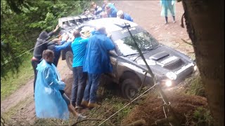 Benediktas Vanagas Crash rally  ralis avarija [upl. by Shelagh]