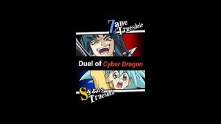 Yugioh Duel Links  Dark Zane Vs Syrus  Duel of Cyber Dragon [upl. by Anavlis396]