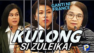 Zuleika Lopez ipinaKULONG ni France Castro [upl. by Irakab]