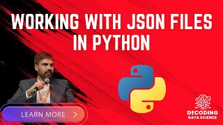 Working with JSON in Python Tips and Tricks [upl. by Anaylil]