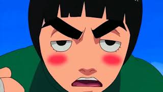 Rock lee vs Kimimaro English Dub  OG Naruto [upl. by Odlonyer140]