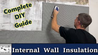 Insulating Internal Walls Easy DIY Solution [upl. by Zanlog]