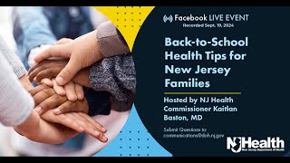 BacktoSchool Health Tips for New Jersey Families [upl. by Alver]