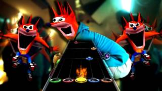 Crash Bandicoot  Woah GH3PS amp CH Custom Song [upl. by Ytram]