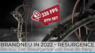 Compoundbogen für Einsteiger Fred Bear Resurgence  Einstellungen und Speed Test  komplette Review [upl. by Haniraz948]