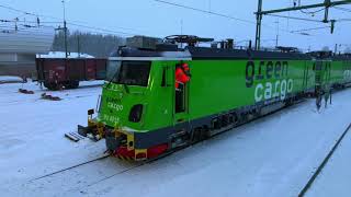 SWEDEN DAY 2  LULEA TRAIN STATION [upl. by Adnarb545]