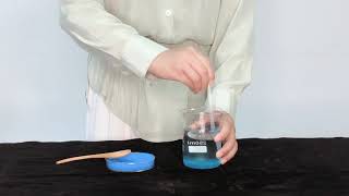 Water solubility test of copper sulfate [upl. by Heath]