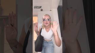 short shorts GRWM for first day of school 🏫 explore foryou vloggerlife grwm vlog vlogger [upl. by Zildjian]