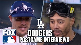 Padres vs Dodgers Game 5 Kiké Hernández Dave Roberts amp more postgame interviews  MLB on FOX [upl. by Nashbar873]