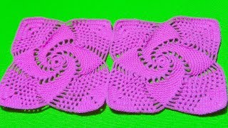 Modelo para colchas cojines mantitas de bebé tejidos a crochet [upl. by Nnanerak]