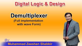 DemultiplexerFull Implementation in UrduHindiTruth TableTypes of DemuxApplication of Demux [upl. by Luehrmann]