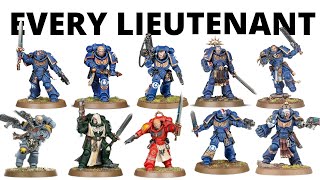 Ranking Every Space Marine Lieutenant in Warhammer 40K 10th Edition [upl. by Anilev]