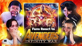 They were DEVASTATED by this one FIRST TIME watching Avengers Infinity War 2018 Reaction [upl. by Eram]