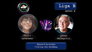 Partido 64  Torneo Clausura 2024  Jorge Malaguti vs Nurit Lakerman [upl. by Danita514]