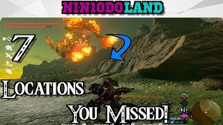 7 Cool Locations You MISSED In Breath of the Wild Part 3 Fan Favorites [upl. by Naie]