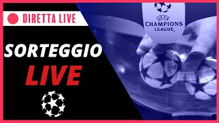 🔴 Sorteggio Champions League in DIRETTA e LIVE reaction lavversaria dellInter agli ottavi [upl. by Thursby]