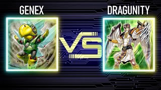 Genex vs Dragunity  Tengu Format  Dueling Book [upl. by Amos]