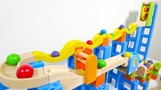 Marble Run☆Trix Track Wave Slope course 2 [upl. by Nwahsear]