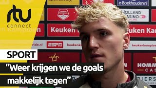 Loek Postma  Reactie na ADO Den Haag  Vitesse  RTV Connect [upl. by Lehcir]