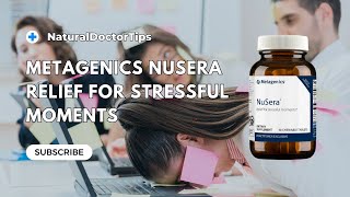 Metagenics NuSera Supplement for Stress Relief [upl. by Darcie]