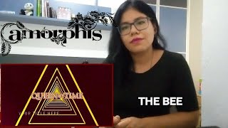 AMORPHIS  The Bee Official Lyric Video I REACTION [upl. by Rednazxela]