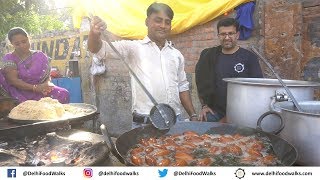 Allahabad Food Tour  Makhan ke ANDE  SAKODA Spicy Pakoda  Gulab Jamun Allahabadi RASGULLA 22 [upl. by Euqininod381]